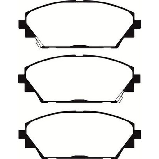 Abtex Front Brake Pad Set PLU4597