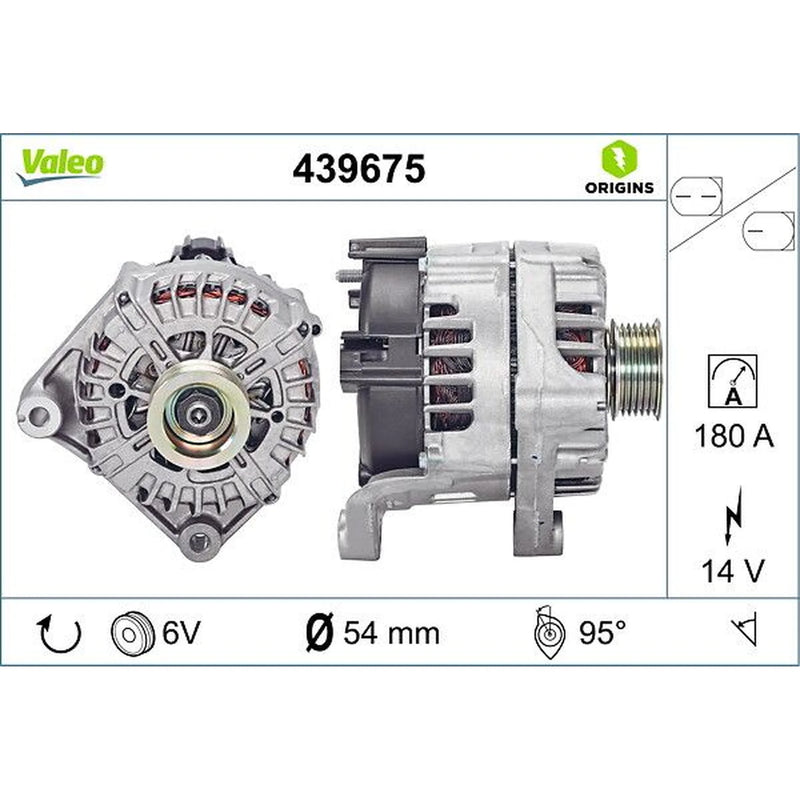 Valeo Car Alternator 12V 439675