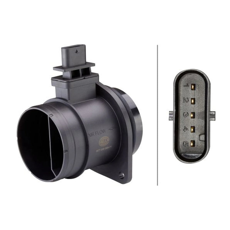 Hella MAF Sensor (Mass Air Flow) 8ET 358 095-711