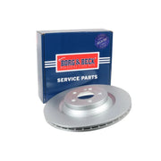 Borg & Beck 2 x Vented Rear Brake Discs BBD6252S