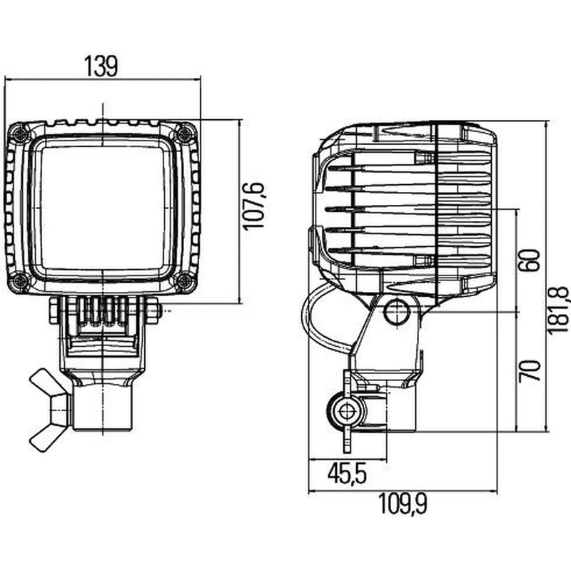 Hella Worklight High 1GA 996 192-181