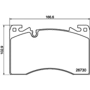Mintex Front Brake Pad Set MDB4353