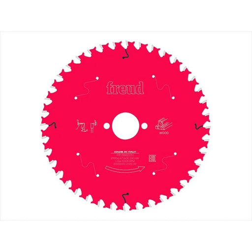 Freud Wood Circular Saw Blade 190 x 30 x 2.4/1.6mm x 40T - F03FS09718
