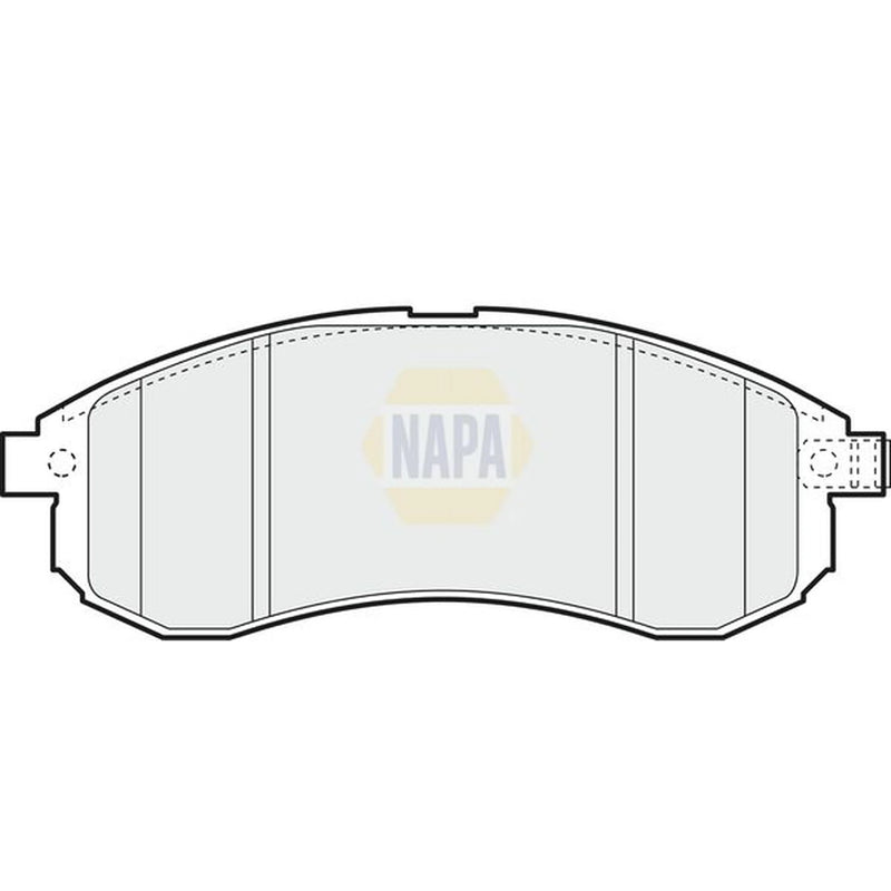 NAPA Front Brake Pad Set NBP1740