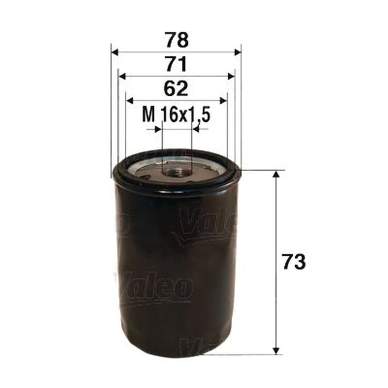 Valeo Engine Oil Filter 586034