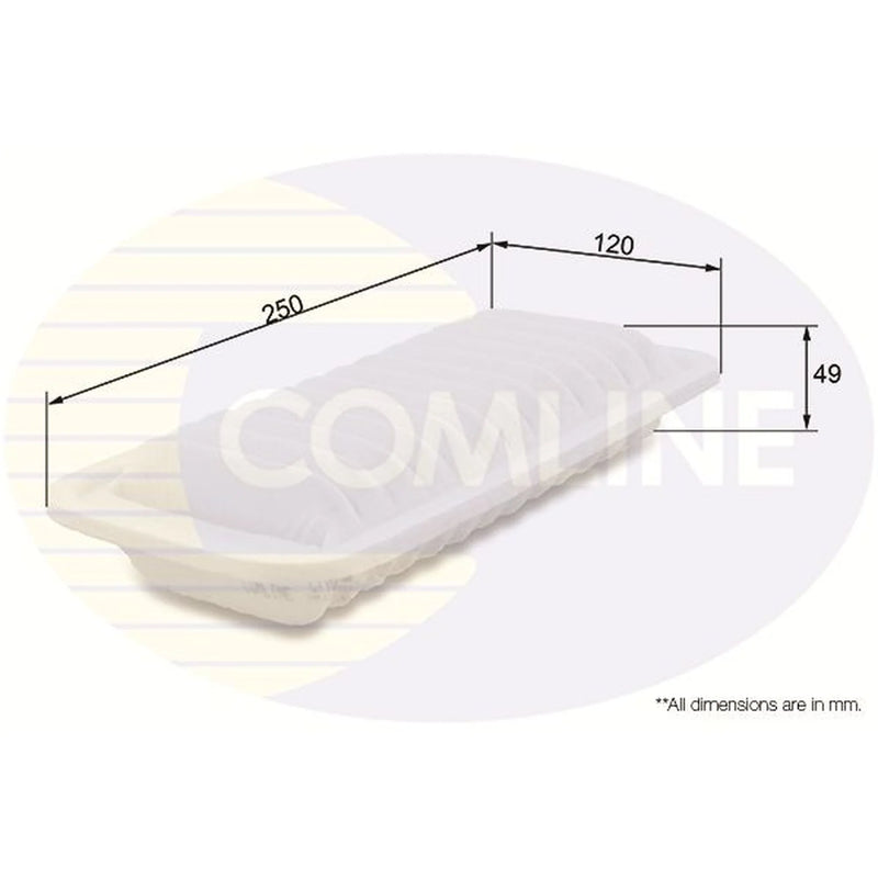 Comline Engine Air Filter CTY12035