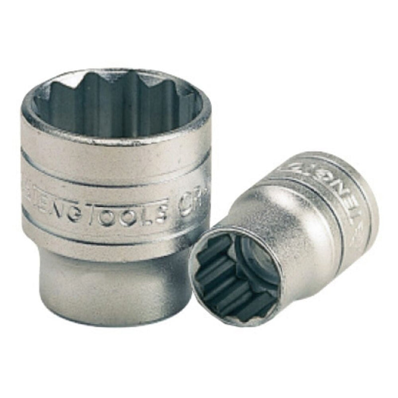 Teng Tools 3/8" Socket 8mm Metric CrV M38050812-C