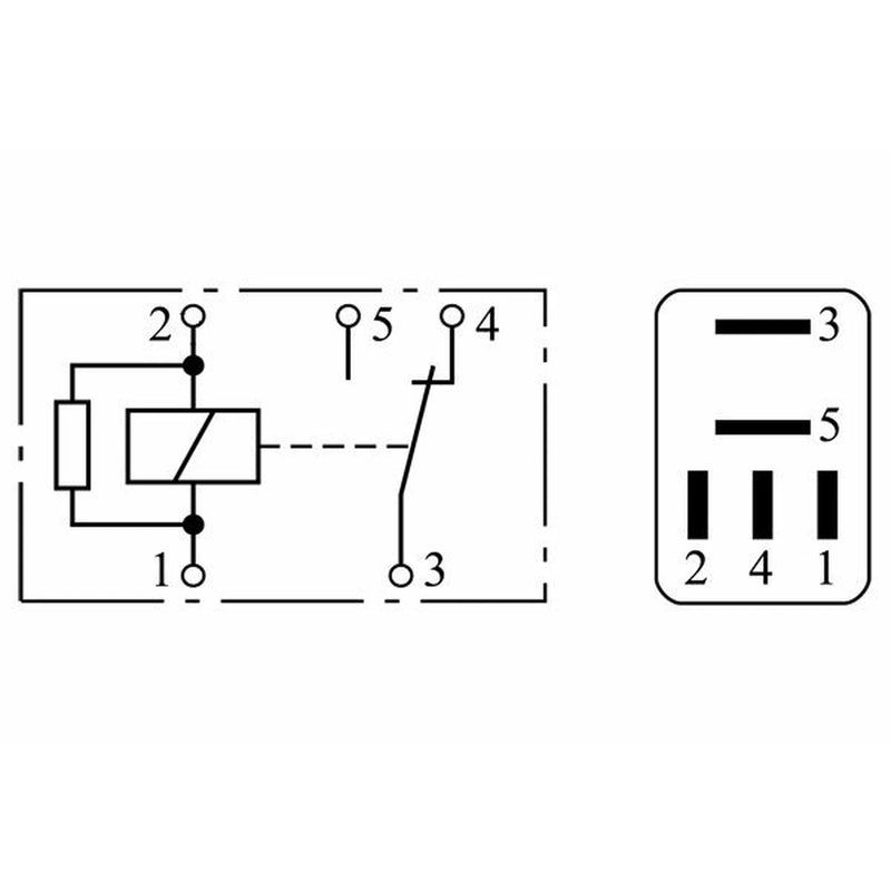 Bosch Glow Plug Relay 0 332 201 107