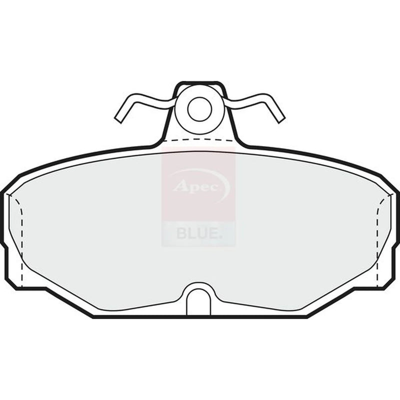 Apec Rear Brake Pad Set PD4288