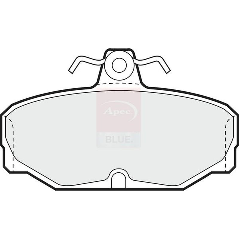 Apec Rear Brake Pad Set PD4288