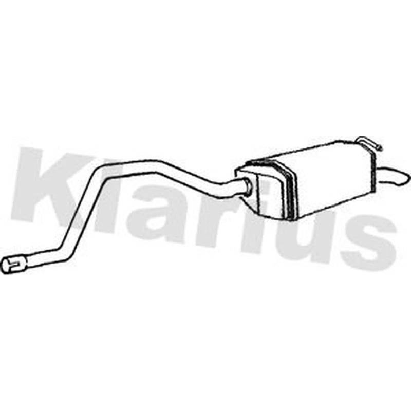 Klarius Box With Tail Pipe Rear FE845Q