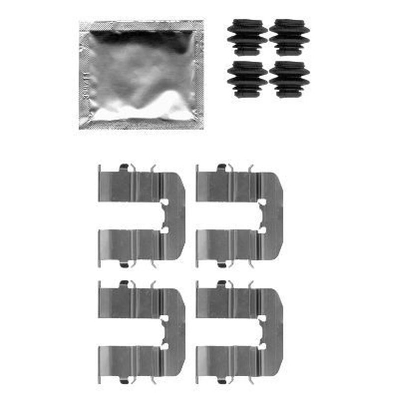 Mintex Brake Pad Accessory Fitting Kit Rear MBA1814