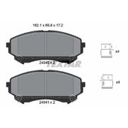 Textar Front Brake Pad Set 2494001