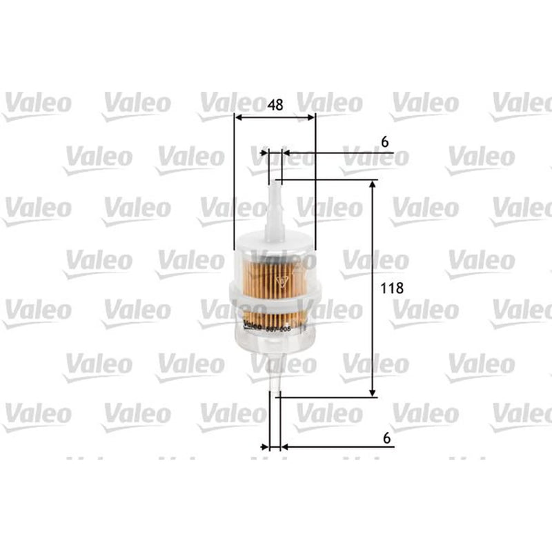 Valeo Fuel Filter Element 587005