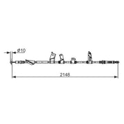 Bosch Handbrake Cable Rear 1 987 482 914