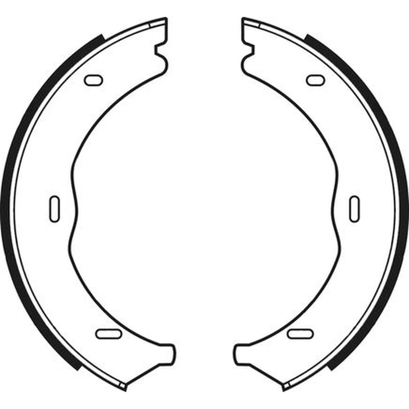 Abtex Brake Shoe Set Axle Kit ABS4088