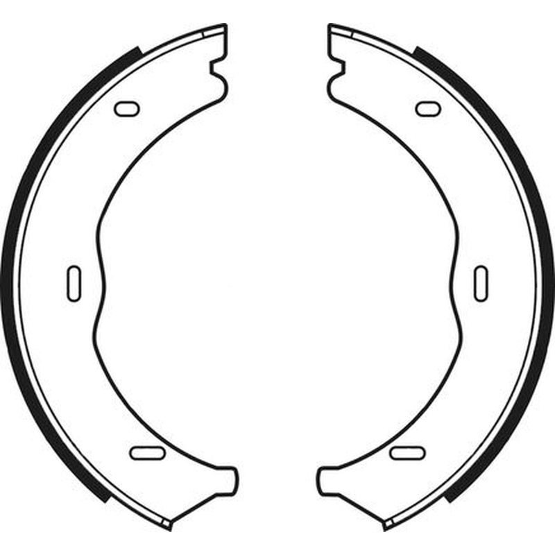 Abtex Brake Shoe Set Axle Kit ABS4088