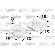 Valeo 2 x Cabin Air Filter (Pollen Filter) 698469
