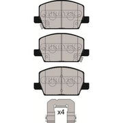 Juratek Front Brake Pad Set JCP8563