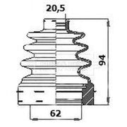 Borg & Beck Drive Shaft Bellow Kit Front Left BCB6146