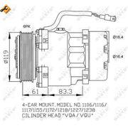 NRF Air Conditioning Compressor 32040