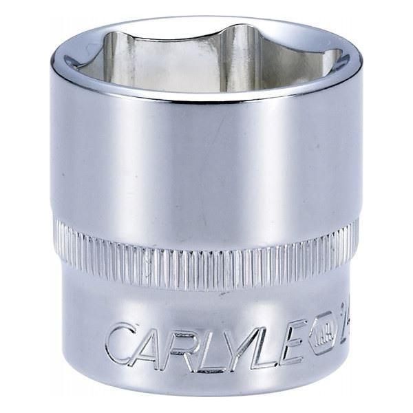 Carlyle Hand Tools 3/8Dr 24mm 6Pt Chrome Socket S38024M Carlyle Hand Tools  - Town Parts