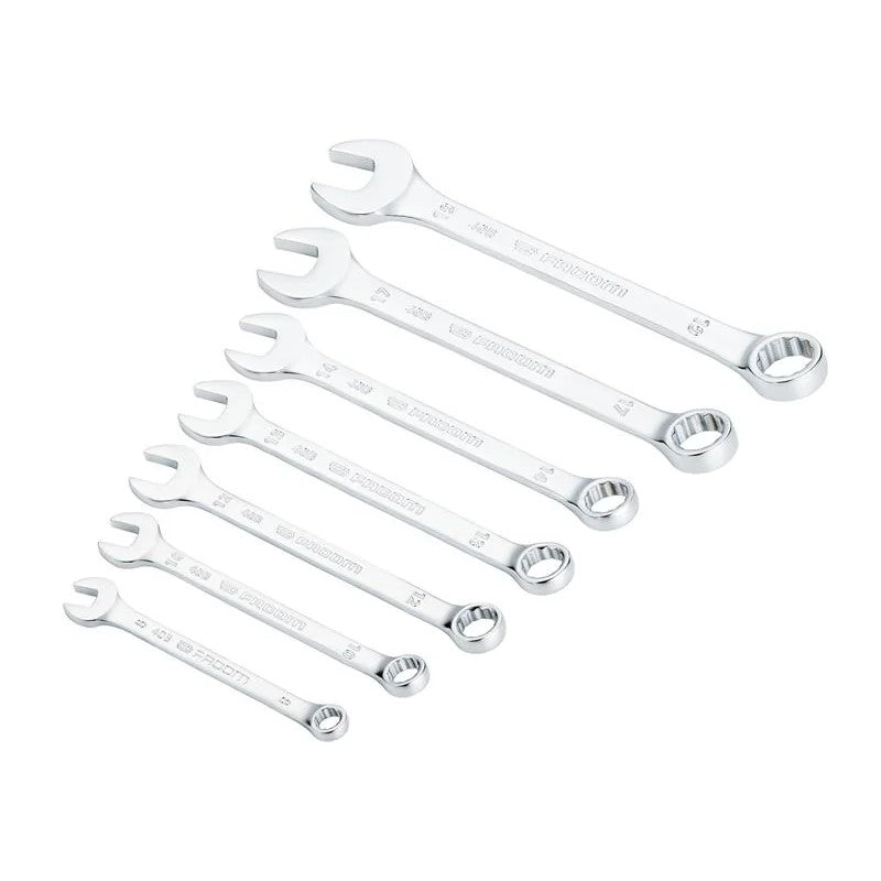 Facom 40B.JP7PB 40B Series Slim Metric Combination Spanner Set, 7 Piece