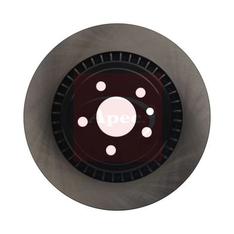 Apec 2 x Vented Rear Brake Discs DSK2702