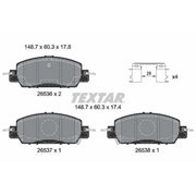 Textar Front Brake Pad Set 2653601