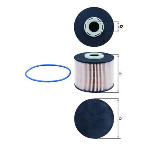 Mahle Fuel Filter Element KX 331D