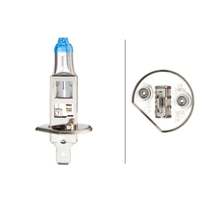 Hella Bulb H1 12V 55W P14.5S White 4200K 8GH 8GH 223 498-111