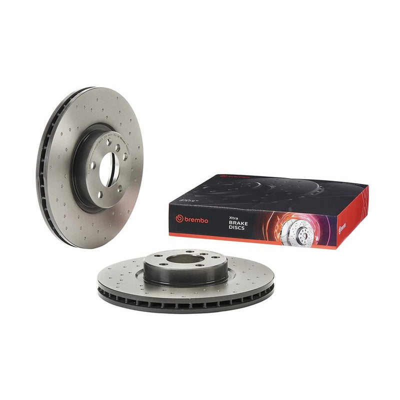 Brembo Xtra 2 x Perforated/Vented Front Brake Discs 09.9922.1X