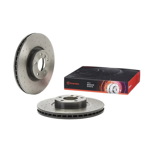 Brembo Xtra 2 x Perforated/Vented Front Brake Discs 09.9922.1X