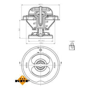 NRF Thermostat,Coolant 725068