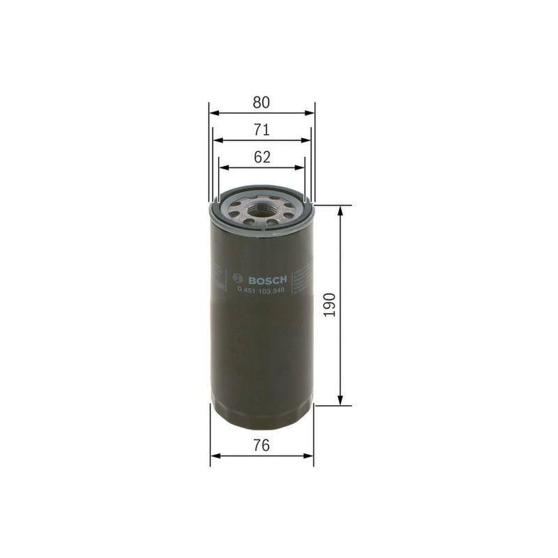 Bosch Engine Oil Filter 0 451 103 348