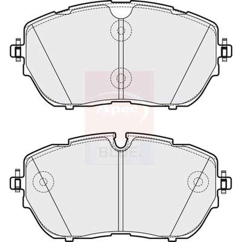 Apec Front Brake Pad Set PD3772