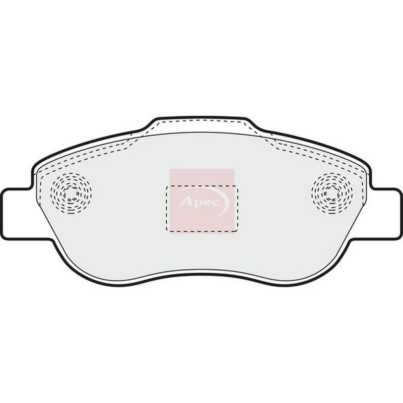Apec Front Brake Pad Set PAD1413