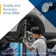 Blue Print 2 x Internally Vented Front Brake Discs ADBP430278