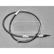 Borg & Beck Handbrake Cable Left Rear BKB1412