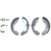 Textar Brake Shoe Set Axle Kit 91049400