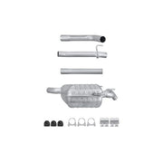 Hella End Silencer Rear 8LD 366 033-331