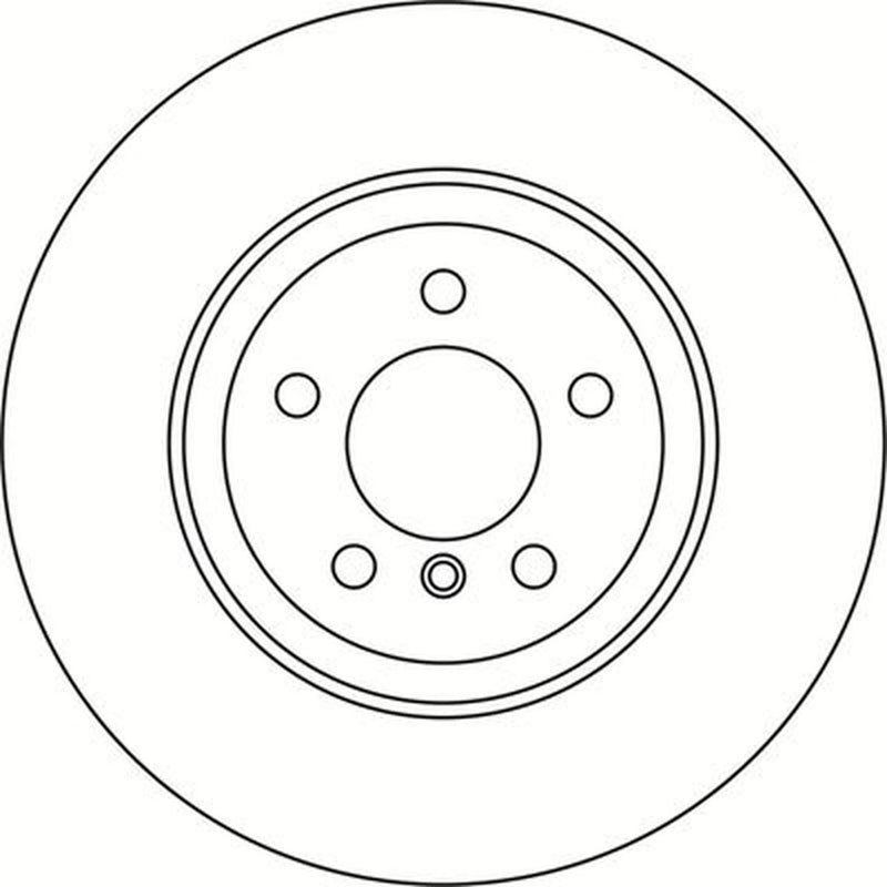 Abtex 2 x Vented Rear Brake Discs BD2033V