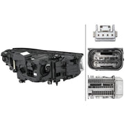 Hella Headlight Headlamp LED Left 1LX 354 854-071
