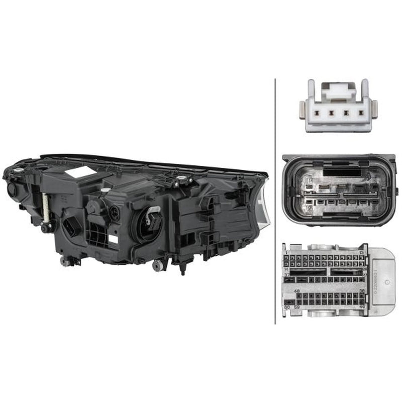 Hella Headlight Headlamp LED Left 1LX 354 854-071