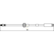 NAPA Brake Hydraulic Hose Line Front NBH1029
