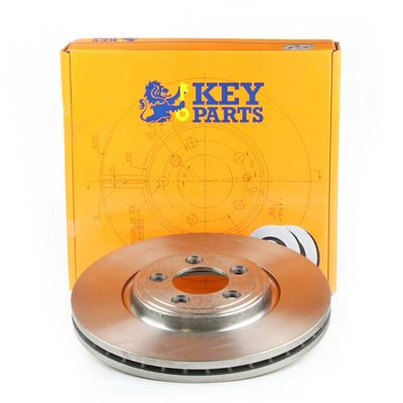 Key Parts 2 x Vented Front Brake Discs KBD5821S