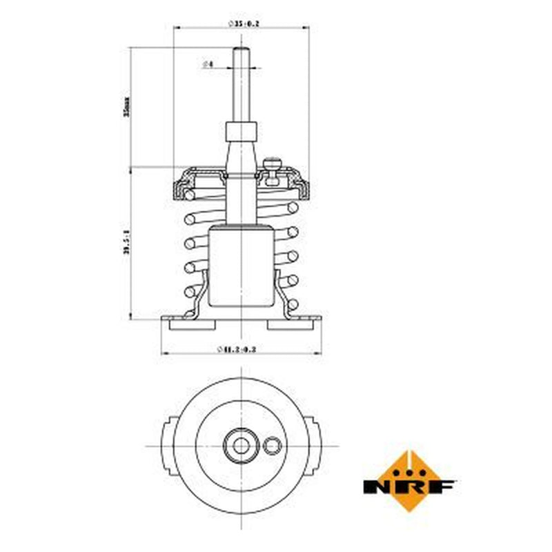 NRF Thermostat,Coolant 725093