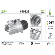 Valeo Air Conditioning Compressor 699323