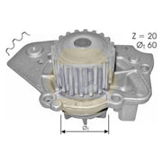 NAPA Engine Cooling Water Pump NWP1503