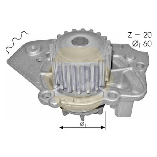 NAPA Engine Cooling Water Pump NWP1503